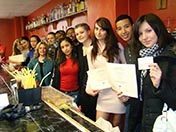 NYC bartending school students graduation