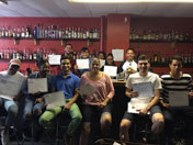 NYC bartending school students graduation